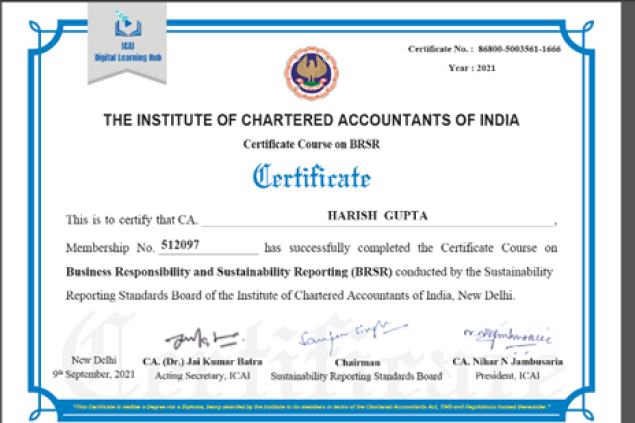 ICAI BRSR